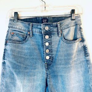 GAP High Rise Curvy True Skinny Ankle Jeans